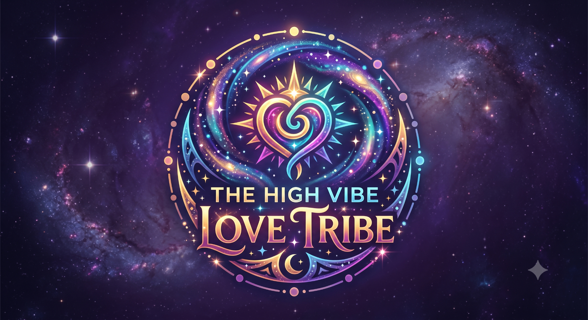 High Vibe Love Tribe emblem